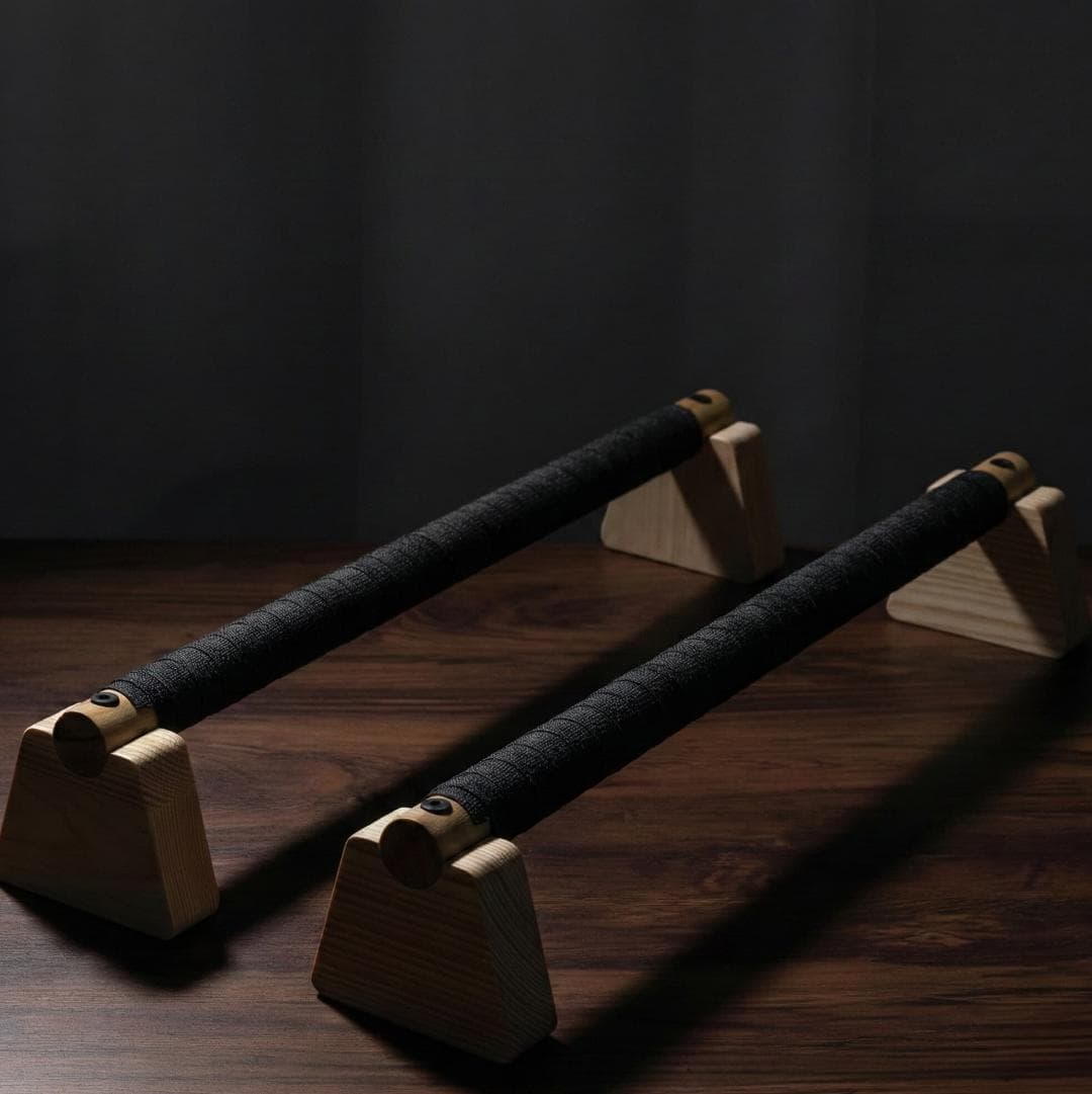 KABBM™ Pro-Grade Beech Wood Parallettes