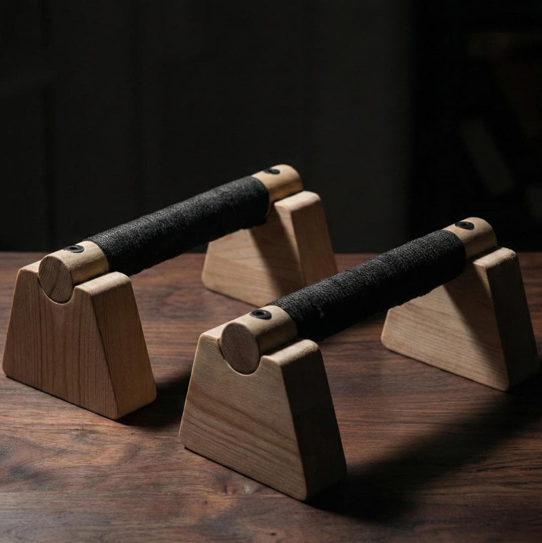 KABBM™ Pro-Grade Beech Wood Parallettes